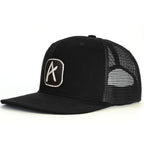 A Patch Snapback Şapka - siyah