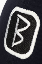 B Patch Baseball Şapka - siyah
