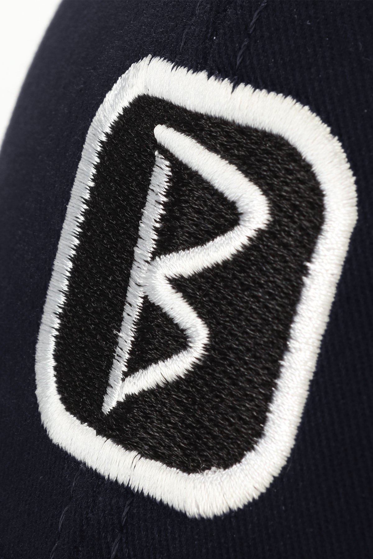 B Patch Baseball Şapka - siyah