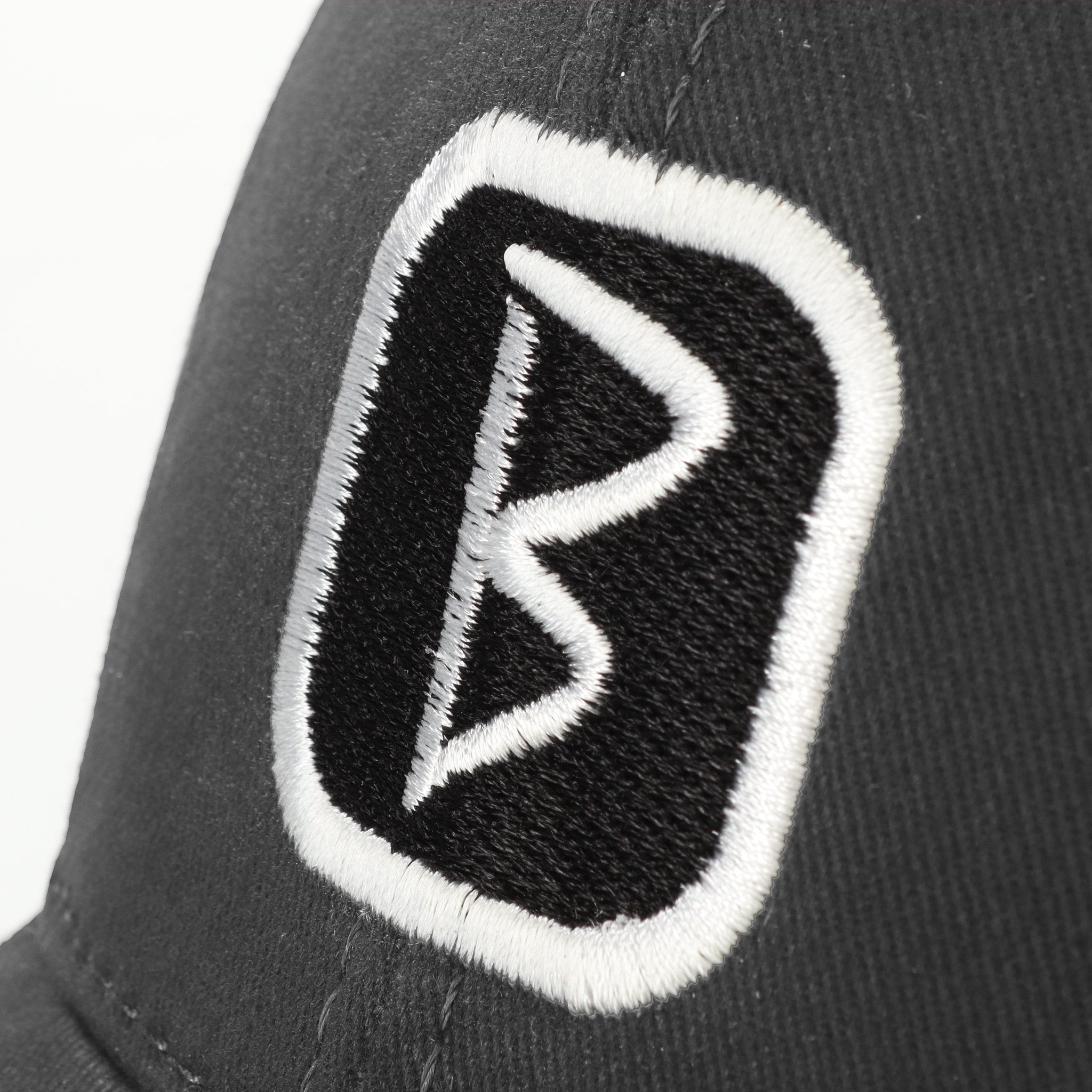 B Patch Baseball Şapka - gri