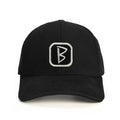 B Patch Baseball Şapka - siyah