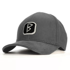 B Patch Baseball Şapka - gri