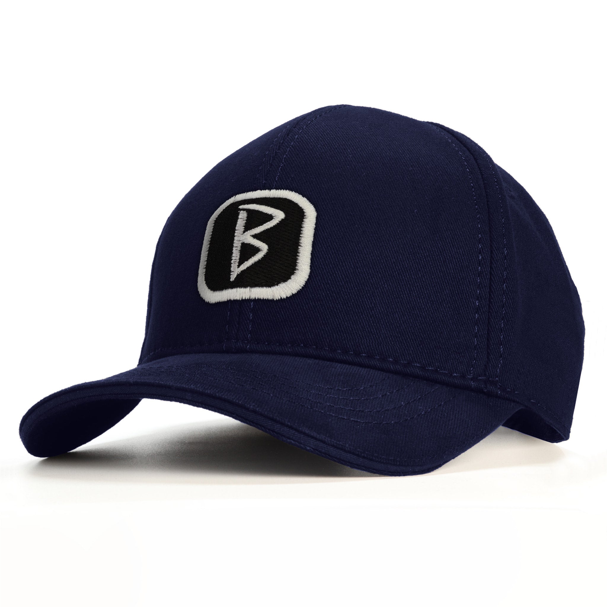 B Patch Baseball Şapka - lacivert