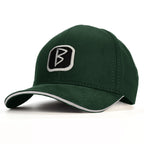 B Patch Baseball Şapka - yeşil