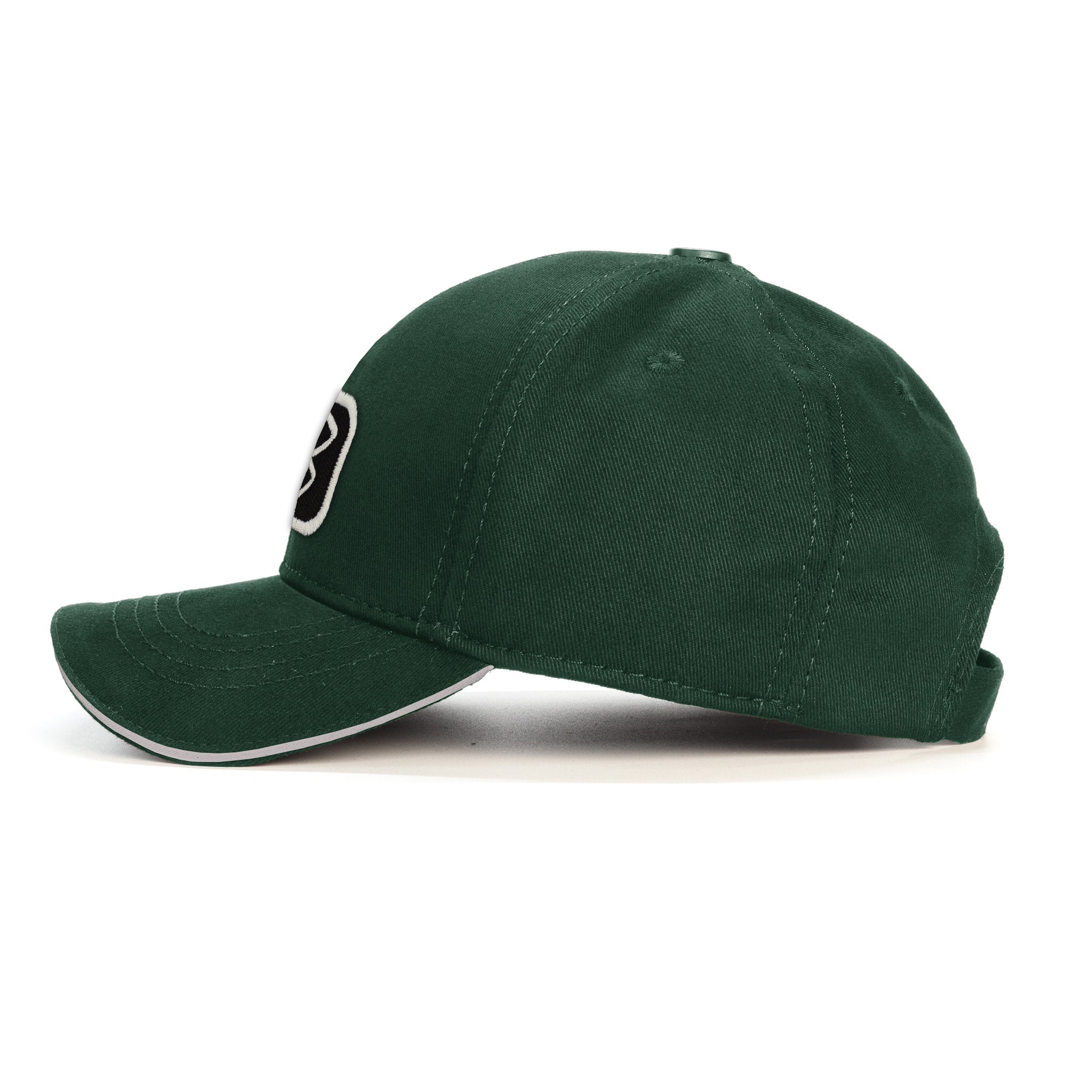 B Patch Baseball Şapka - yeşil