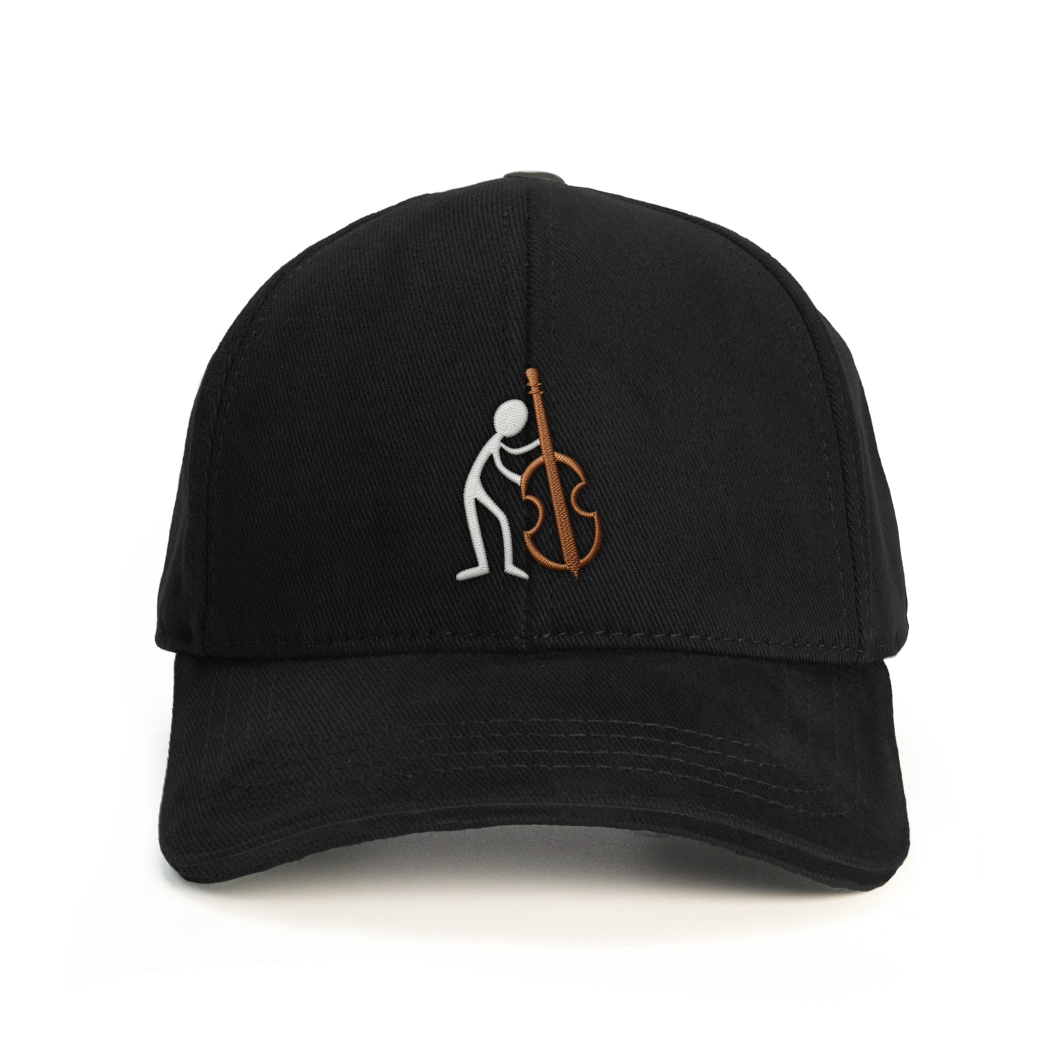Müzisyen Çello Baseball Şapka - siyah