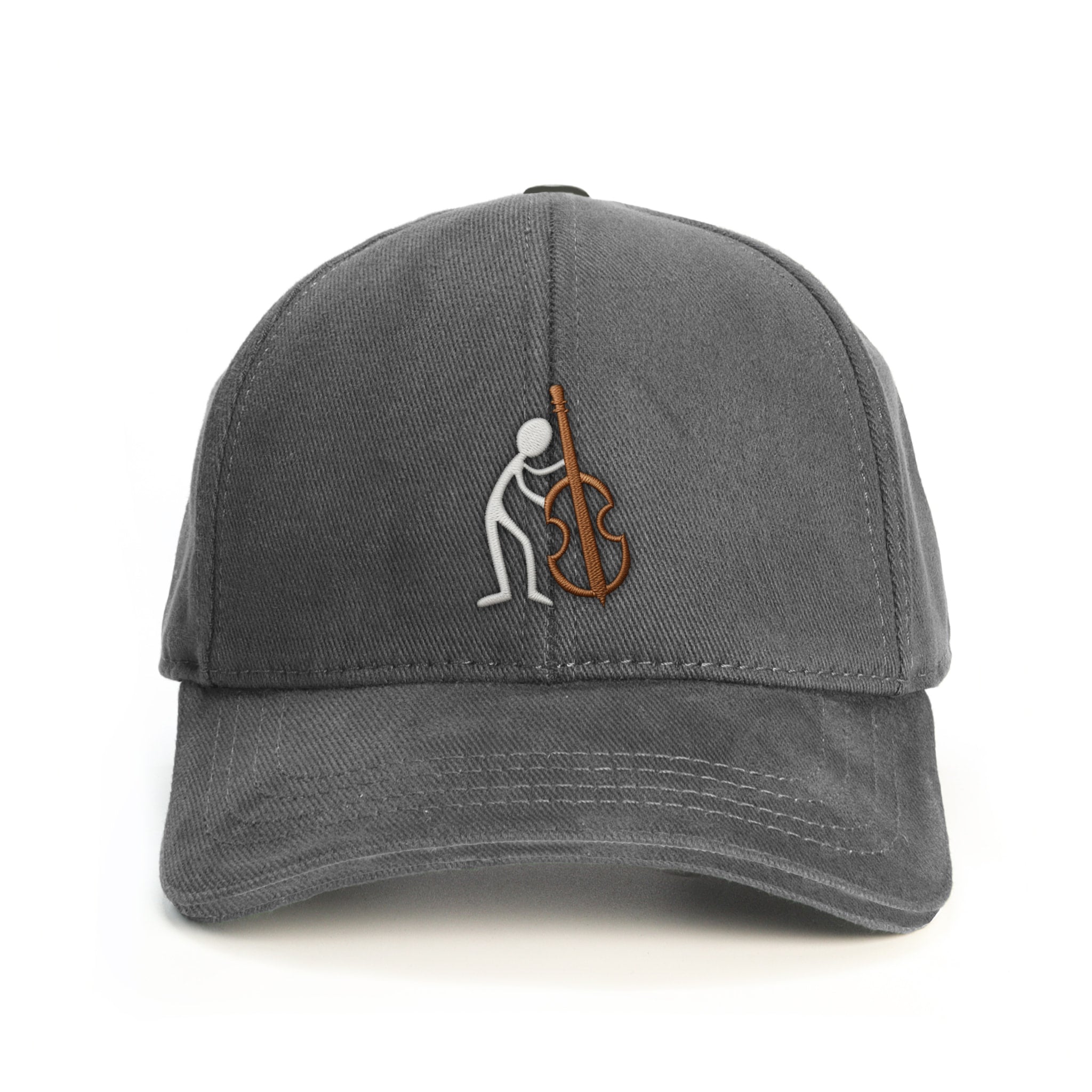 Müzisyen Çello Baseball Şapka - gri