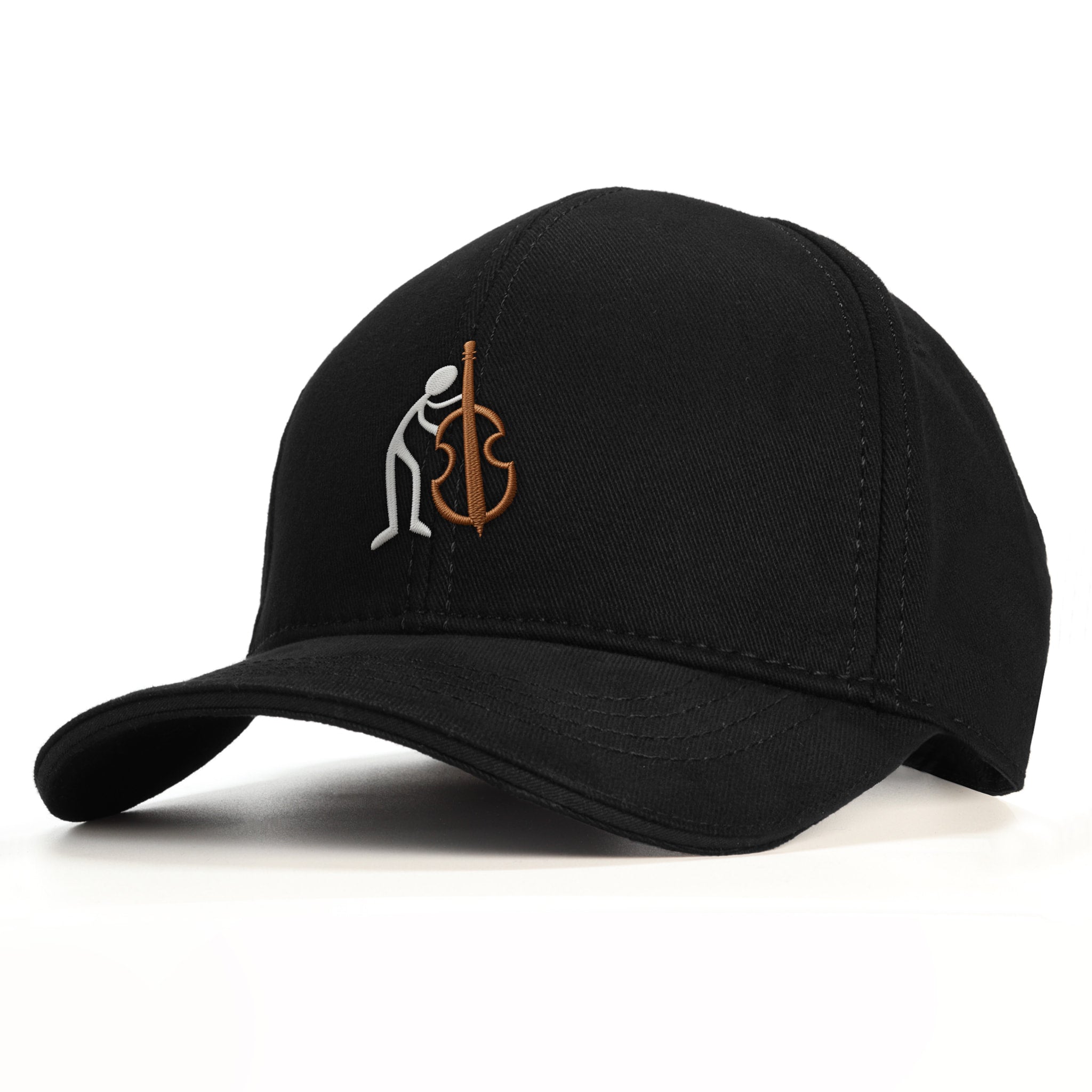 Müzisyen Çello Baseball Şapka - siyah
