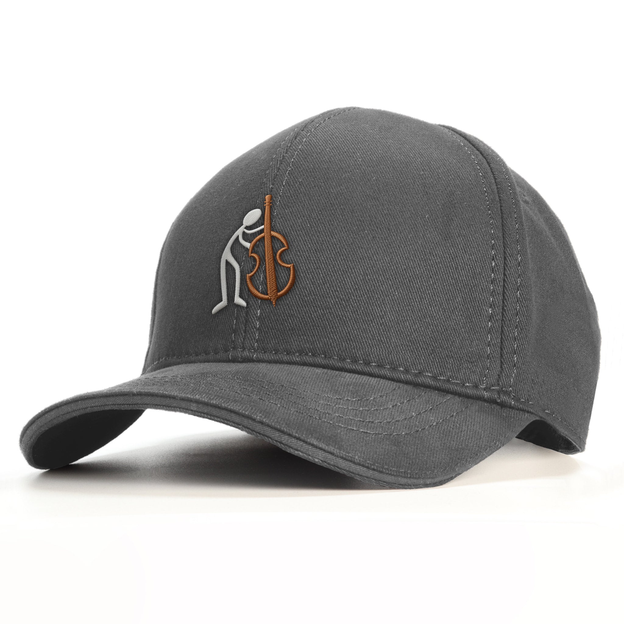 Müzisyen Çello Baseball Şapka - gri