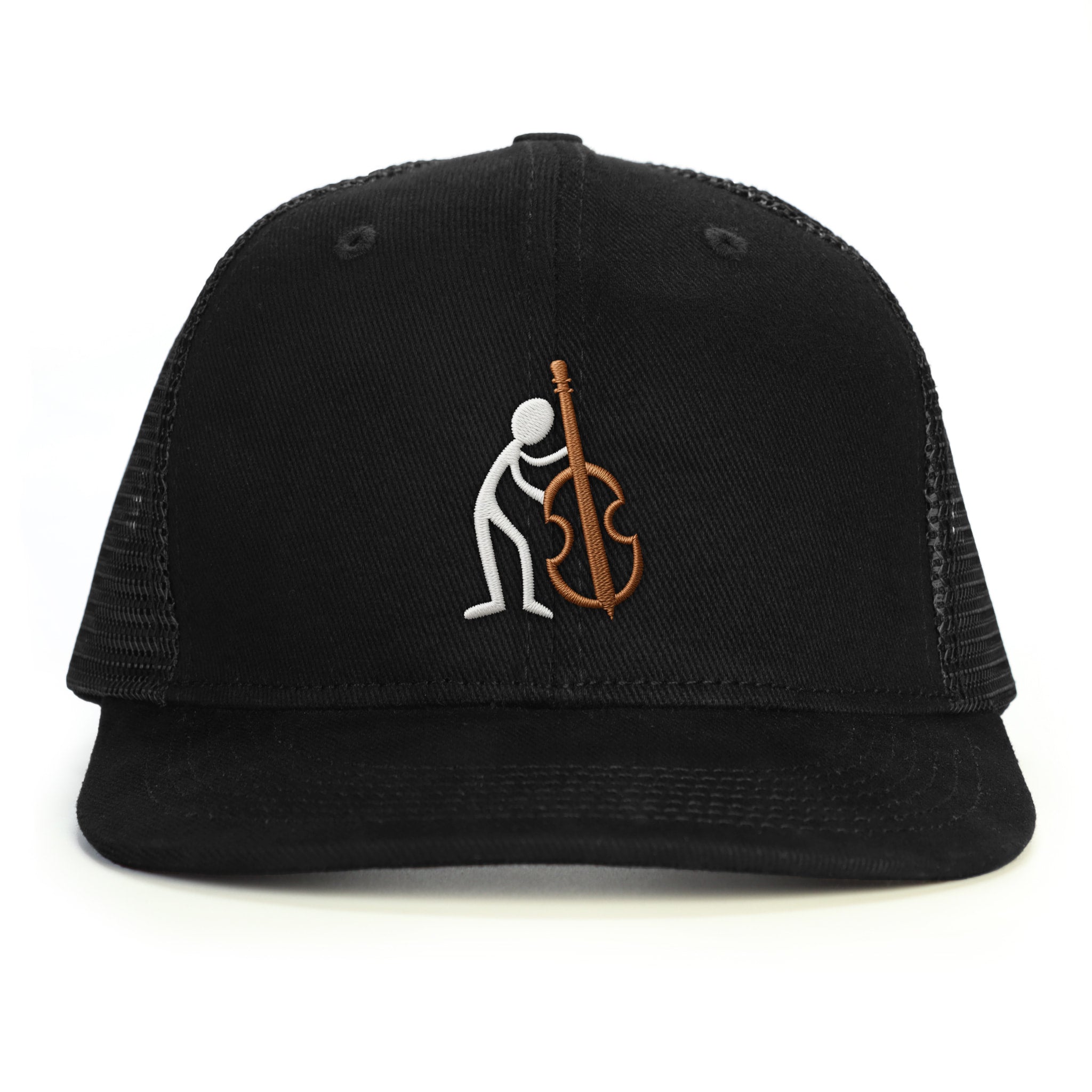 Müzisyen Çello Snapback Şapka - siyah