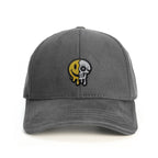 Simley Skull Baseball Şapka - gri