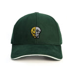 Simley Skull Baseball Şapka - yeşil
