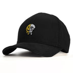 Simley Skull Baseball Şapka - siyah