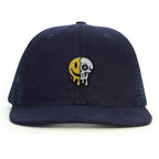 Simley Skull Snapback Şapka - lacivert