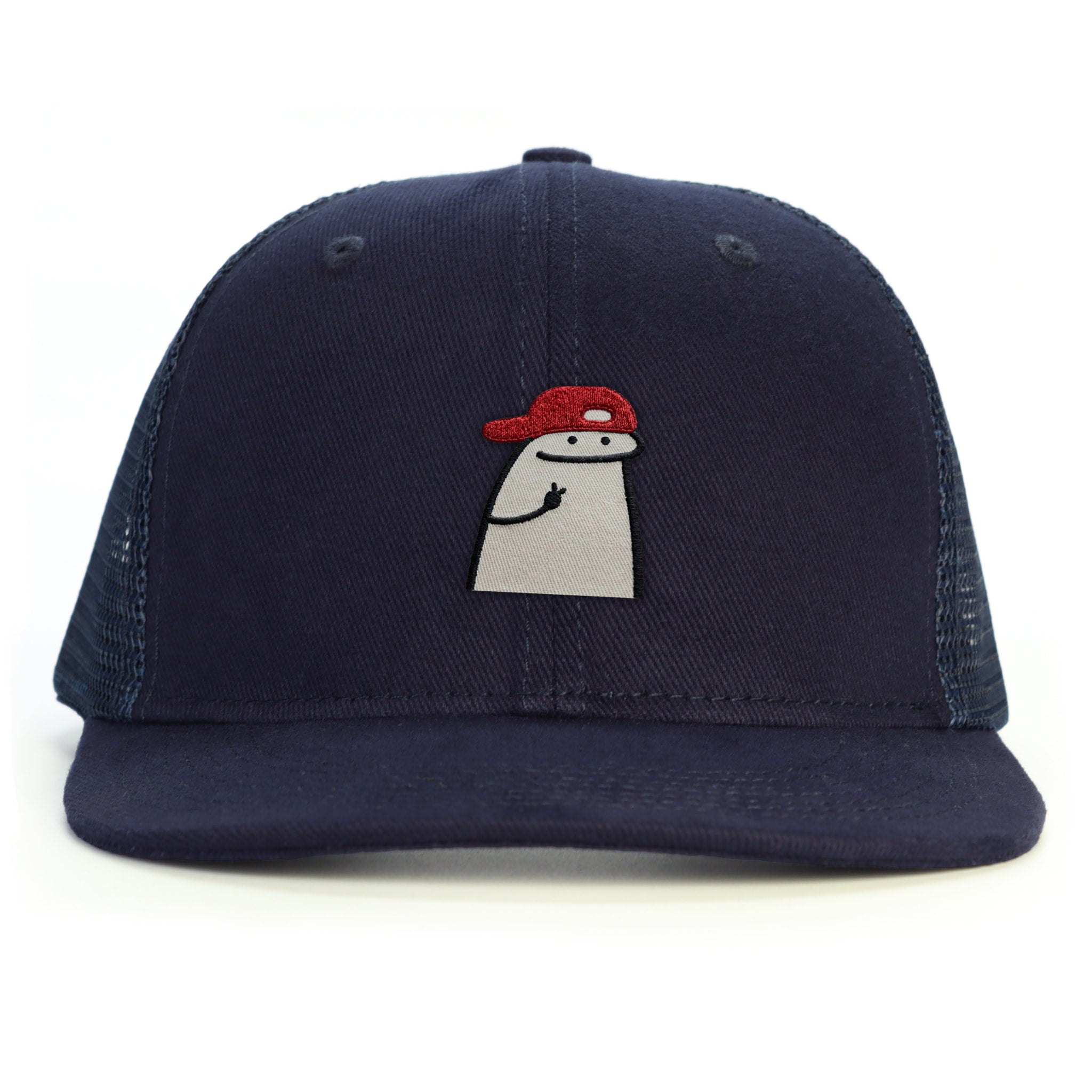 Cool Flork Meme Snapback Şapka - lacivert