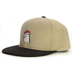 Cool Flork Meme Snapback Şapka - bej