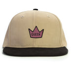 QUEEN Snapback Şapka - bej