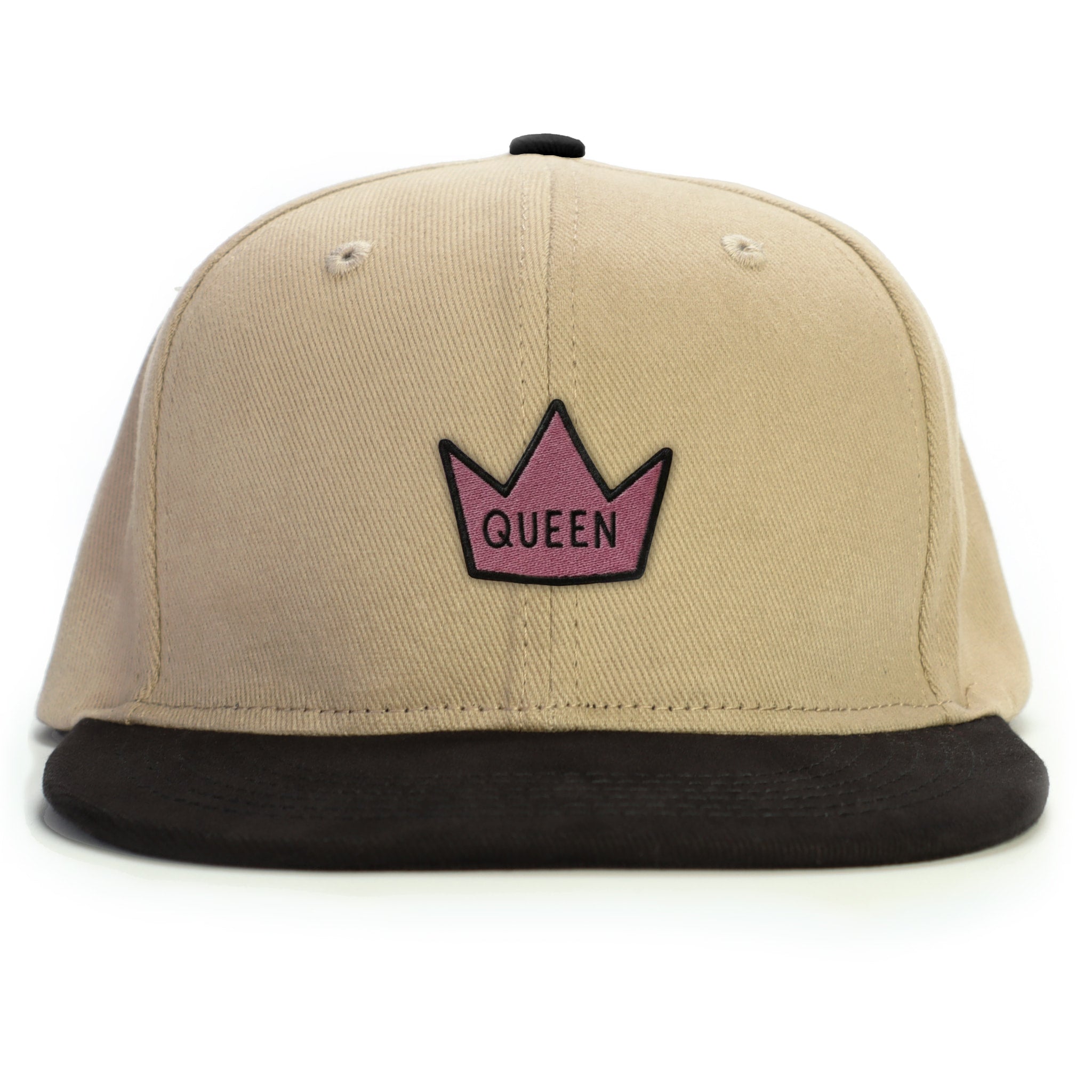 QUEEN Snapback Şapka - bej