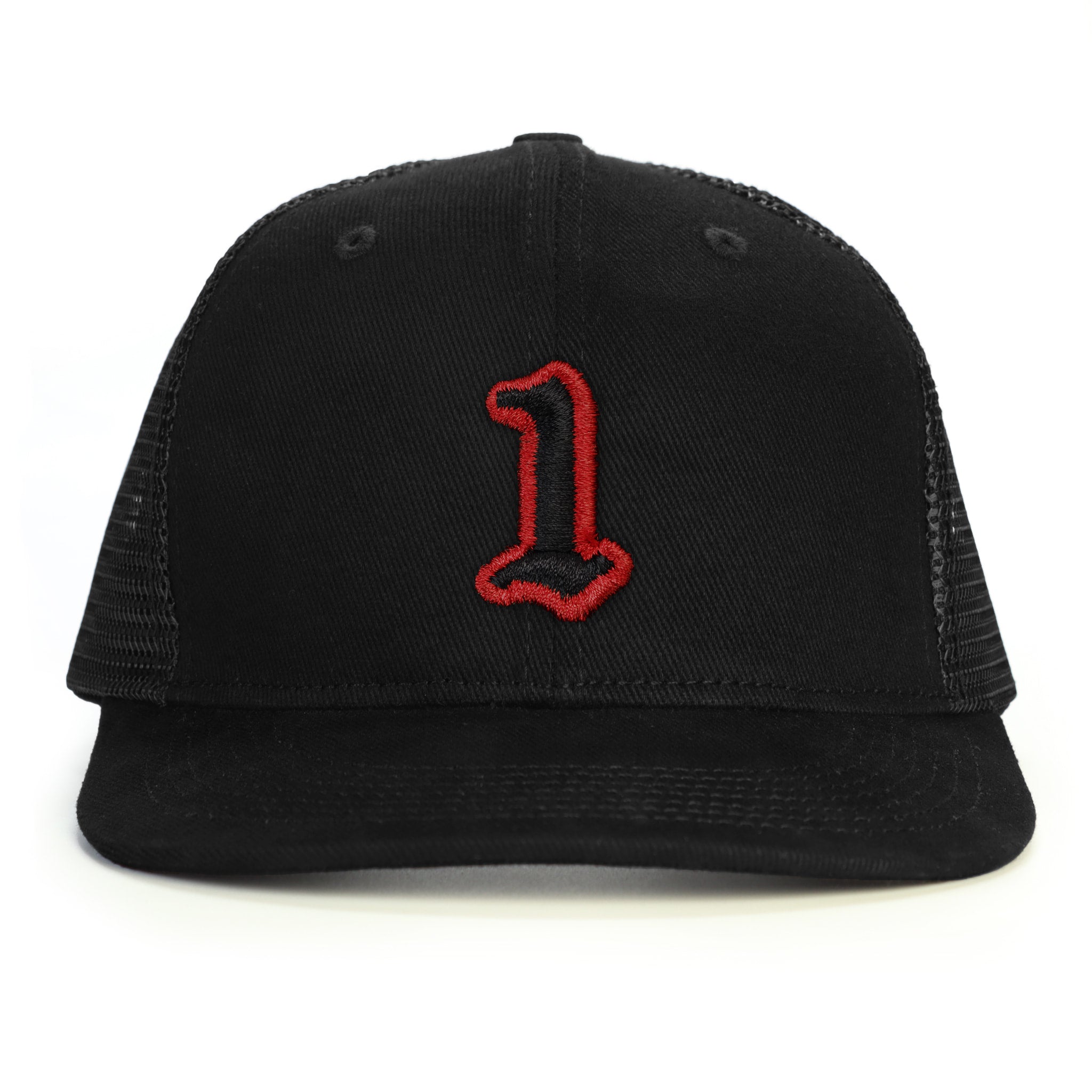 1 Numara Snapback Şapka - siyah