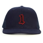 1 Numara Snapback Şapka - lacivert