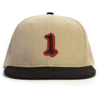 1 Numara Snapback Şapka - bej