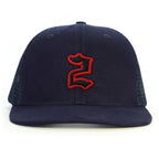 2 Numara Snapback Şapka - lacivert