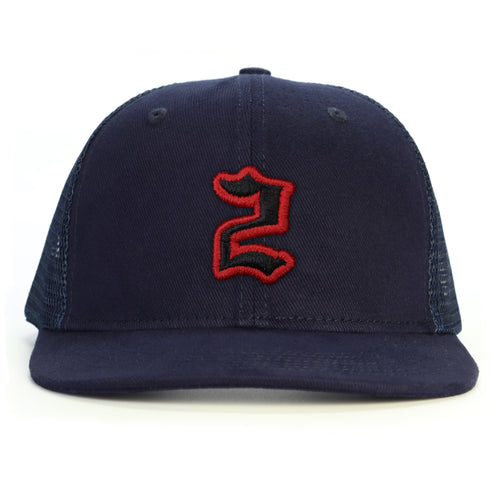 2 Numara Snapback Şapka - lacivert