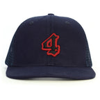 4 Numara Snapback Şapka - lacivert