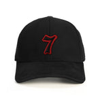 7 Numara Baseball Şapka - siyah