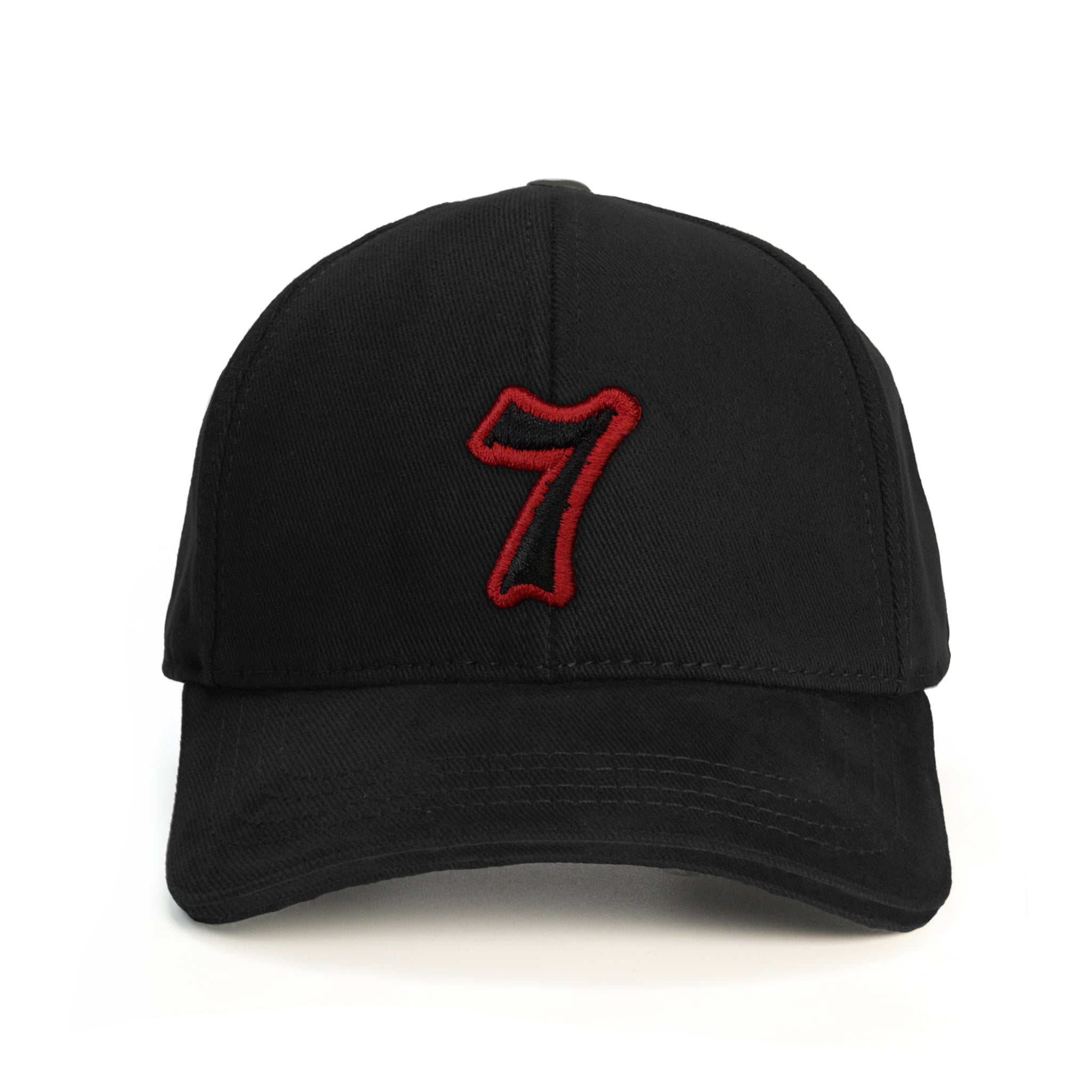 7 Numara Baseball Şapka - siyah