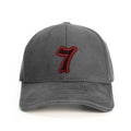 7 Numara Baseball Şapka - gri