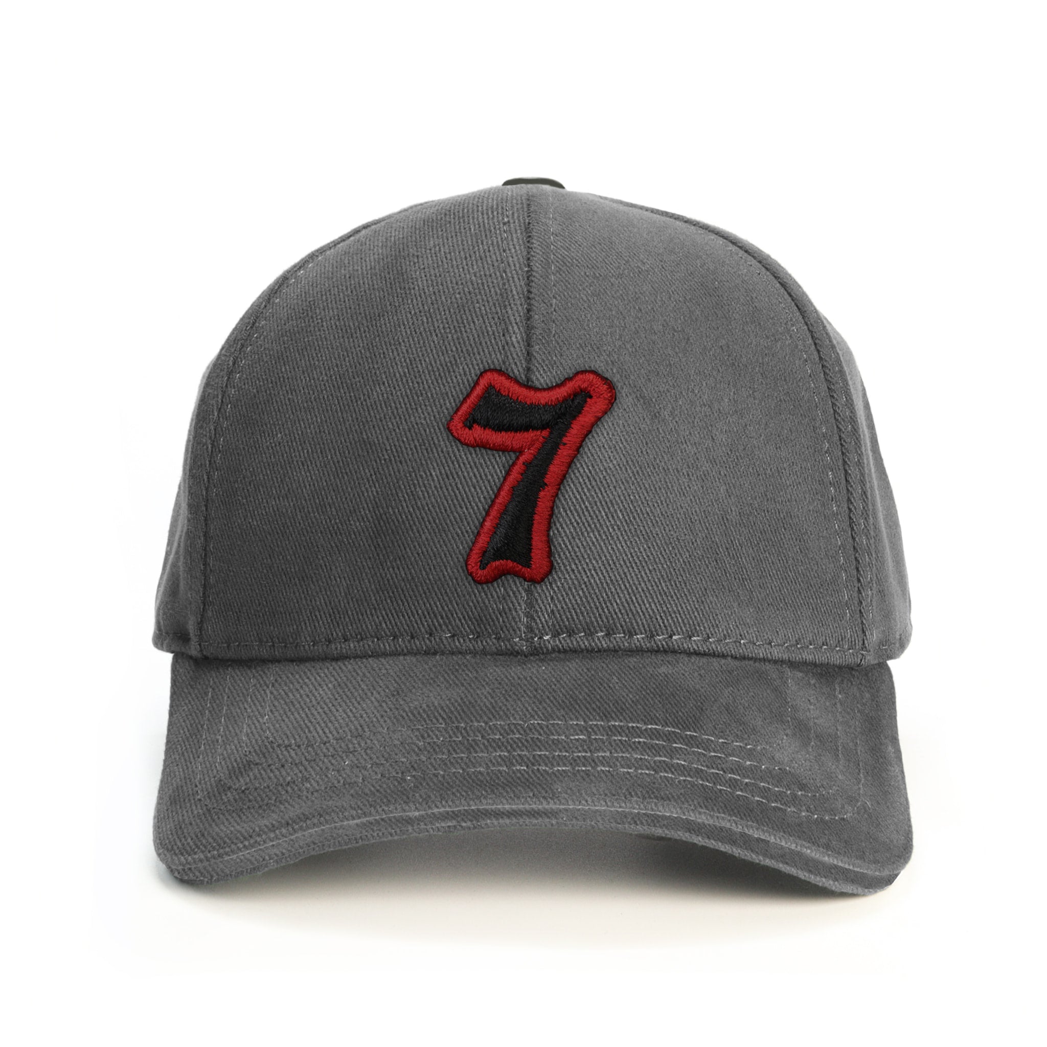 7 Numara Baseball Şapka - gri