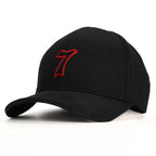 7 Numara Baseball Şapka - siyah