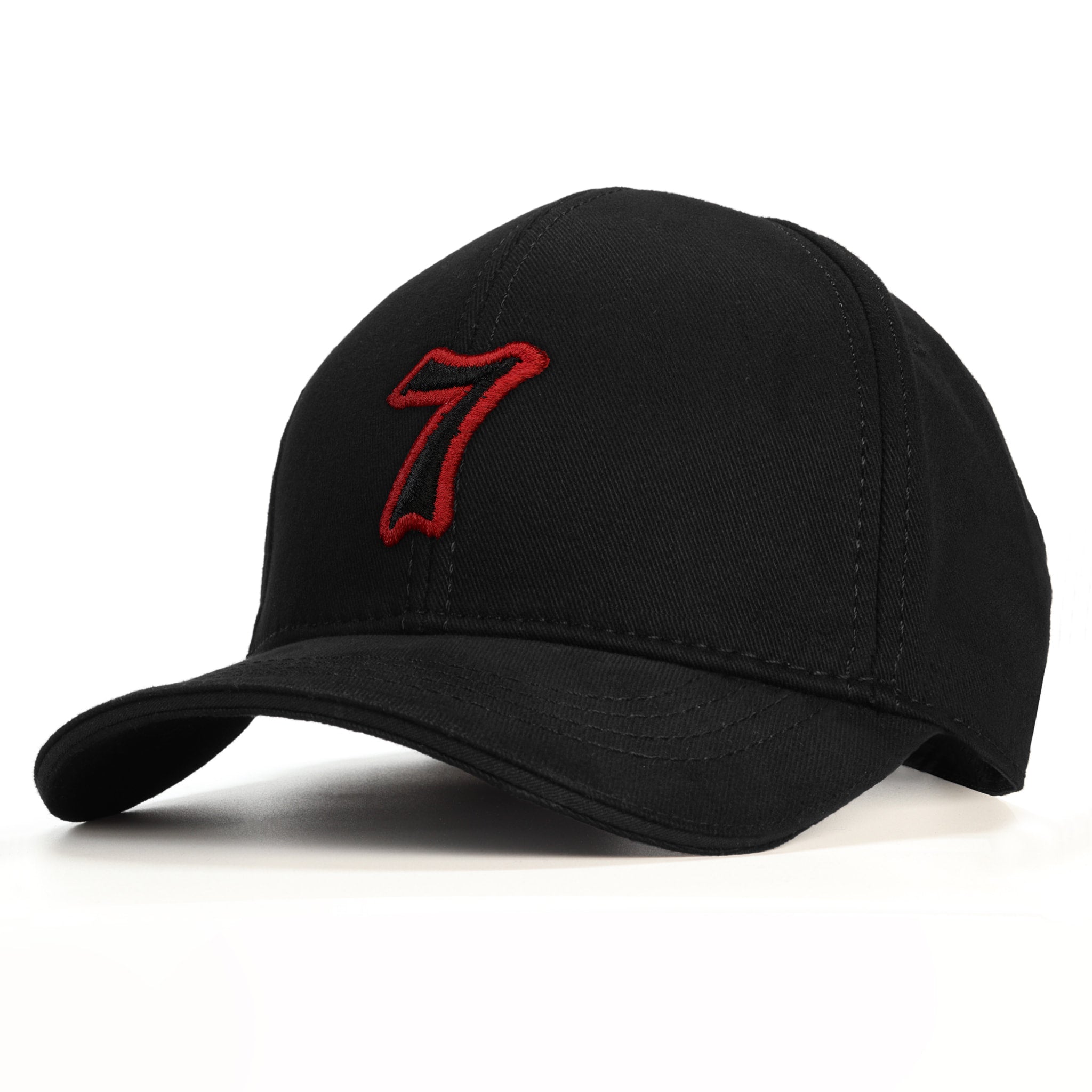 7 Numara Baseball Şapka - siyah