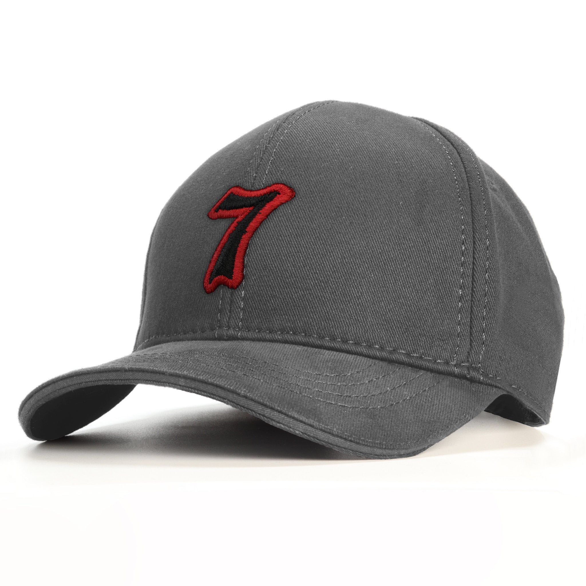 7 Numara Baseball Şapka - gri