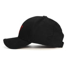 7 Numara Baseball Şapka - siyah