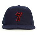7 Numara Snapback Şapka - lacivert