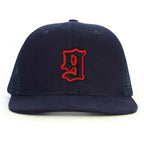 9 Numara Snapback Şapka - lacivert