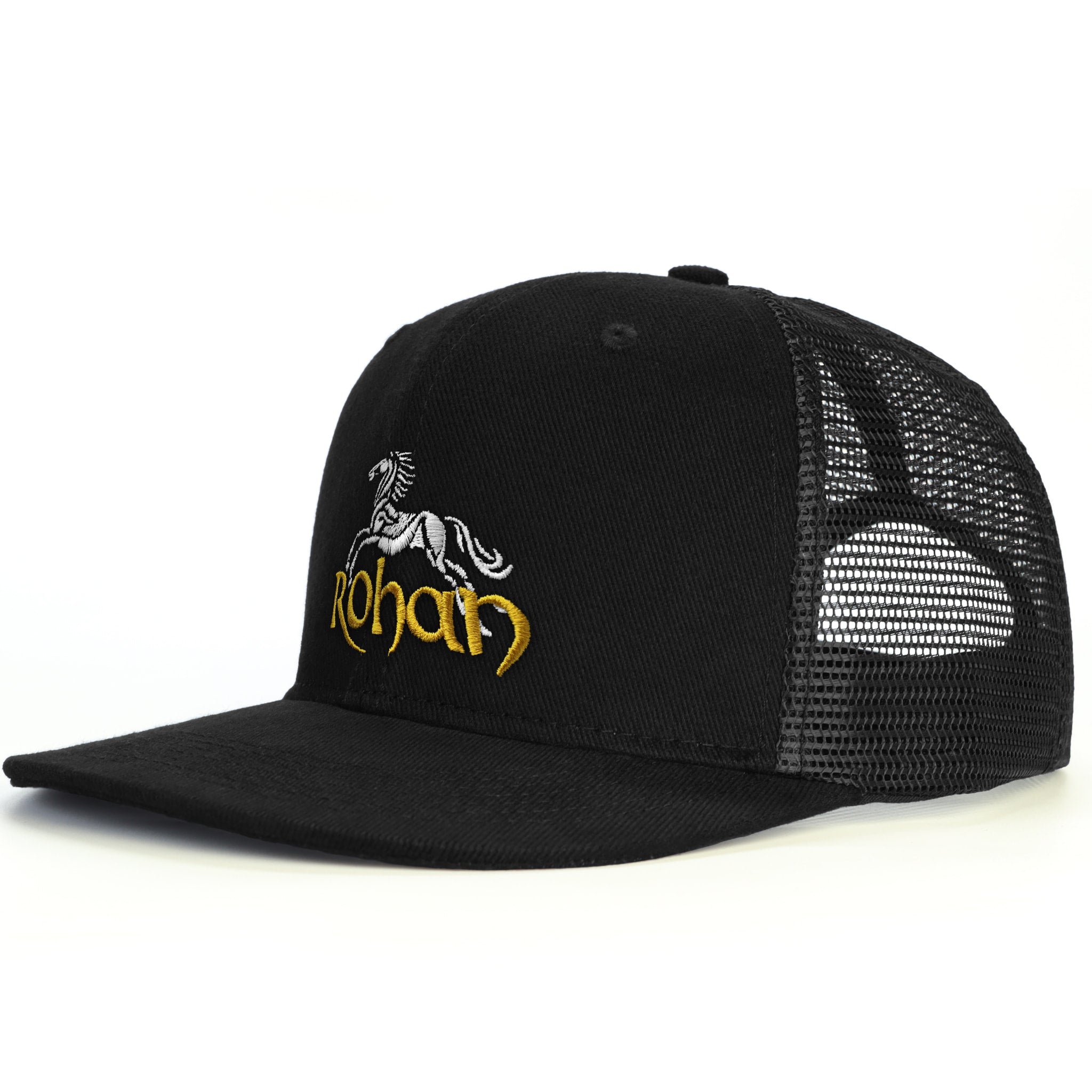 Lotr Rohan Atı Snapback Şapka - siyah