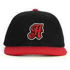 A Harf Snapback Şapka - kırmızı