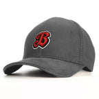 B Harf Baseball Şapka - gri