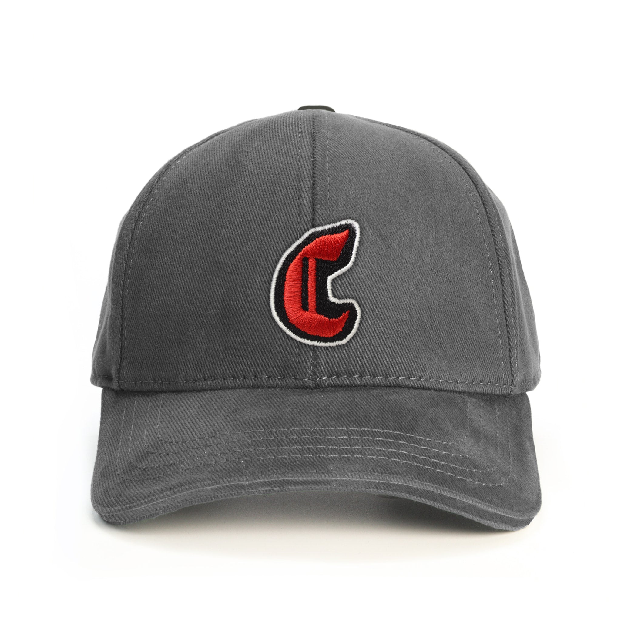 C Harf Baseball Şapka - gri