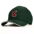 C Harf Baseball Şapka - yeşil