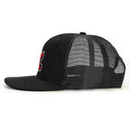 C Harf Snapback Şapka - siyah