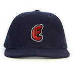E Harf Snapback Şapka - lacivert