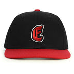 E Harf Snapback Şapka - kırmızı