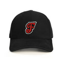 F Harf Baseball Şapka - siyah