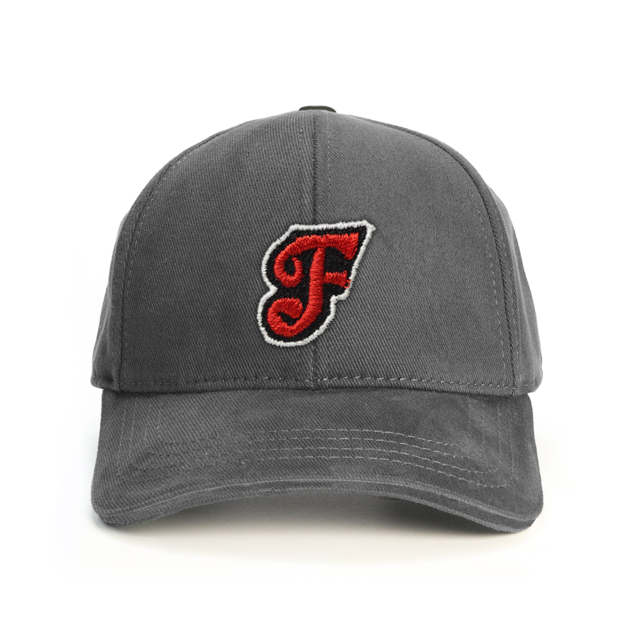 F Harf Baseball Şapka - gri