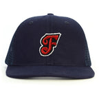 F Harf Snapback Şapka - lacivert