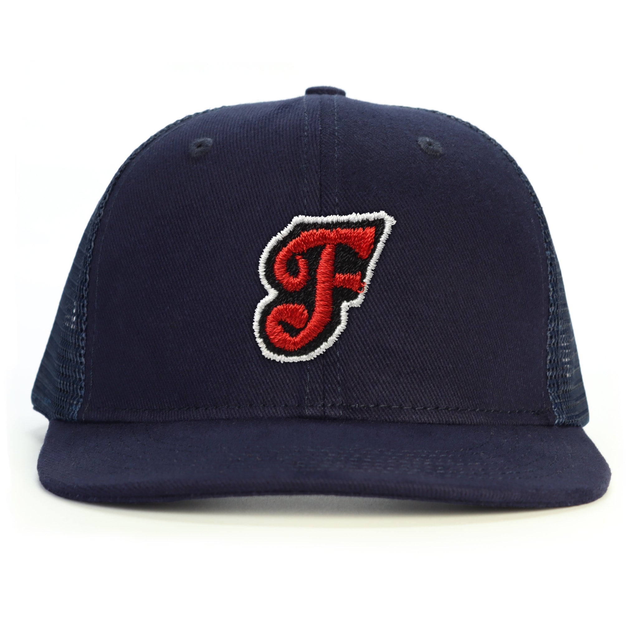 F Harf Snapback Şapka - lacivert